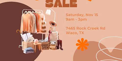 Churchwide Garage Sale