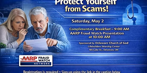 Protect Yourself From Scams and Enjoy a Complimentary Breakfast