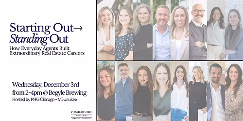 Starting Out\u2192Standing Out: How Everyday Agents Built Extraordinary Careers