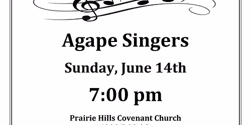 Agape Singers at PHCC