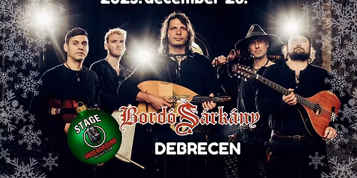 Kar\u00e1csonyi Szuperbuli a S\u00e1rk\u00e1nnyal \/\/ Stage Underground Music Club - Debrecen
