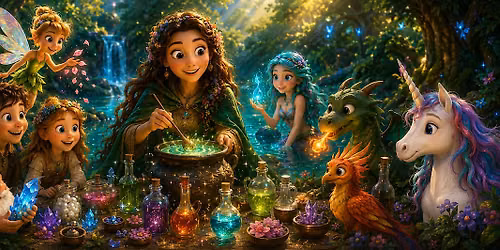 Blue Pool Fairy Potion Making Masterclass ages 3 & Up!