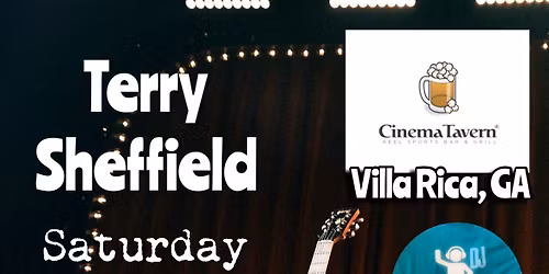 Terry Sheffield \ud83c\udfa4 Memorial Day Weekend @ The Cinema Tavern