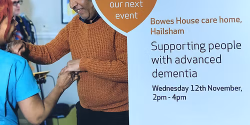 supporting people living with advanced dementia