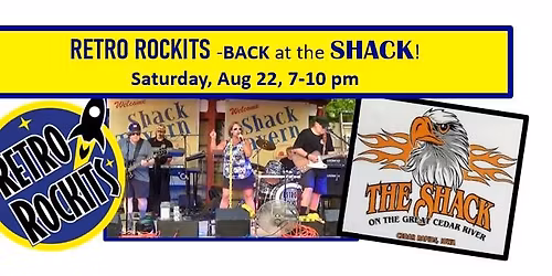 Retro Rockits Back at the Shack!  