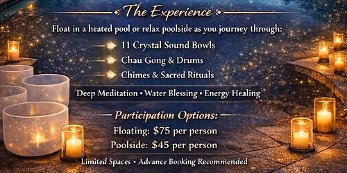 Alchemy Guild Floating Sound Bath Series 