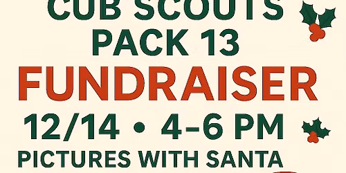 Photos with Santa fundraiser 