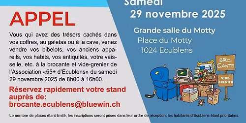 Brocante Vide grenier 