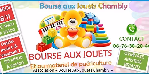 BOURSE AUX JOUETS ET AU MATERIEL DE PUERICULTURE