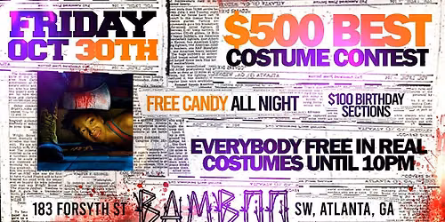 FREAKABOO NIGHT BEFORE HALLOWEEN @ BAMBOO