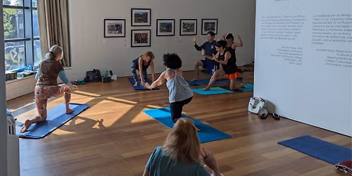 Gentle Yoga in the Galleries