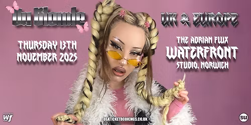 Du Blonde live at The Adrian Flux Waterfront Studio | Norwich
