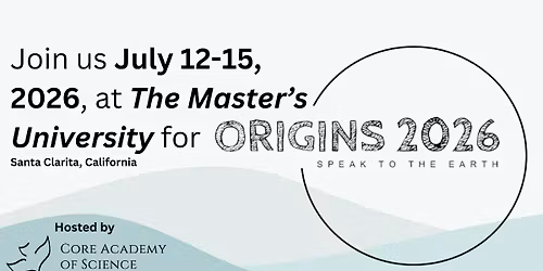 Origins 2026: Speak to the Earth