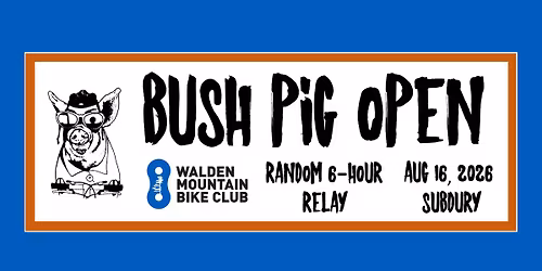 Bush Pig Open Random 6-Hour Relay