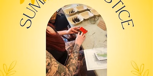 Summer Solstice Themed Custom Incense Building Workshop 
