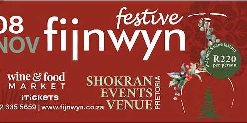 Festive Fijnwyn wine & Food market