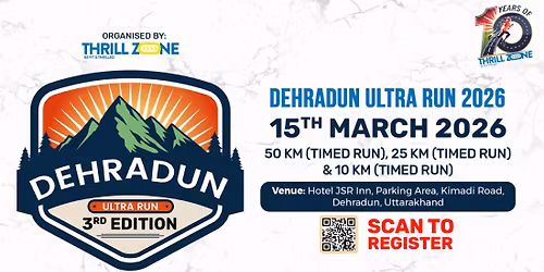DEHRADUN ULTRA RUN 2026 (3RD EDITION)