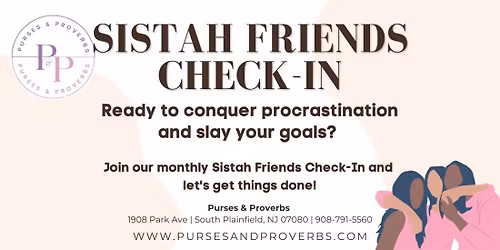 Sistah Friends Check-In