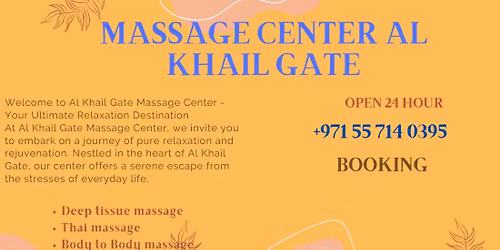 Therapeutic Massages Al Khail Gate