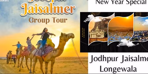 TMT BACKPACKER NEW YEAR GROUP TRIP:JODHPUR, JAISALMER, LONGEWALA -TMT TRAVEL PACKAGE FROM AHMEDABAD