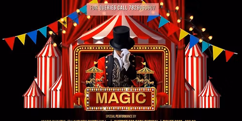 MAGIC SHOW - 4 PM EVERY SATURDAY  or SUNDAY in Chetpet ECO PARK by Marlen Mahal