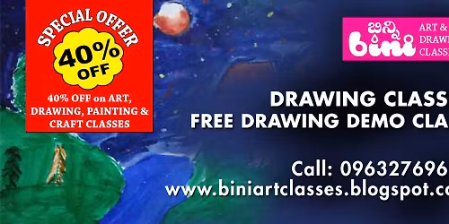 Drawing Classes - FREE DRAWING DEMO CLASS