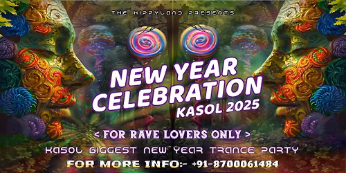 The Hippyland - New Year Celebration 2025 Kasol
