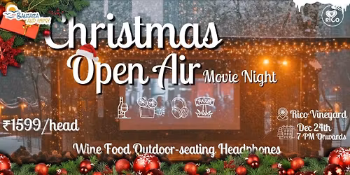Christmas Movie Night at Rico Vineyard