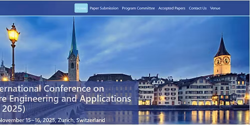 14th International Conference on Software Engineering and Applications (SEAPP 2025)