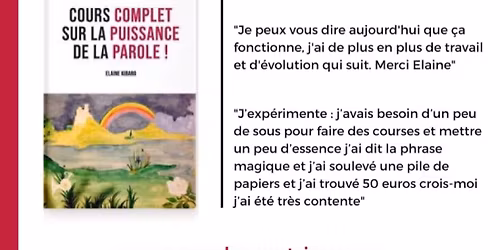 Atelier conf\u00e9rence Parole cr\u00e9atrice