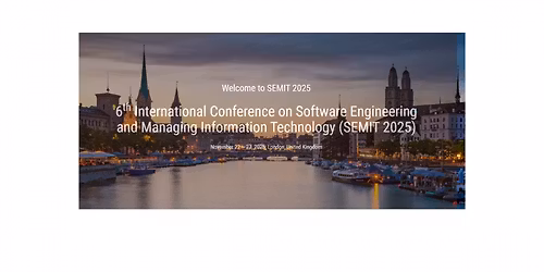 6th International Conference on Software Engineering and Managing Information Technology