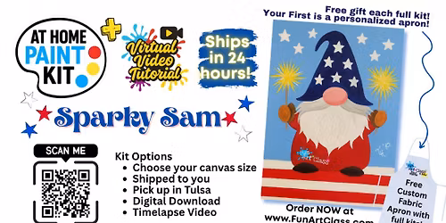 Sparky Sam – Paint Kit + Surprise Gift Inside!