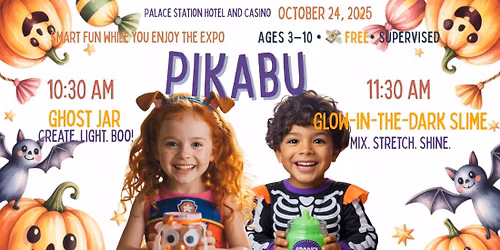  Pikabu Kids’ Creative Lab: 80s Halloween Bash!