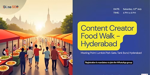 Content Creator Food Walk