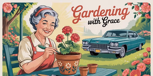 Family Plant & Paint Workshop at LivingWell Senior Expo – Back to the ’50s Edition!