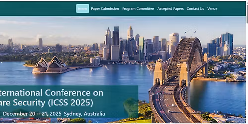 11th International Conference on Software Security (ICSS 2025)