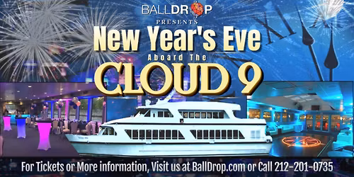 Cloud 9 Luxury Yacht New Year's Eve Party Cruise