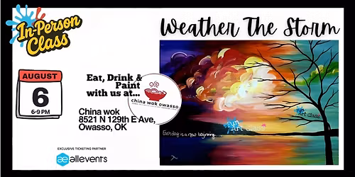 In-Person Fun Art Class – Weather The Storm