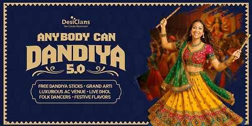 AnyBody Can Dandiya 5.0 - Palace Grounds