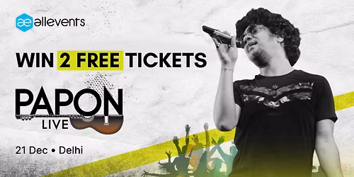 PAPON LIVE IN CONCERT - DELHI