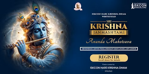 Sri Krishna Janmashtami Ananda Mahotsava 2026 ( JAM )