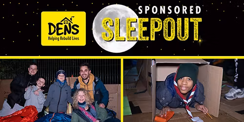DENS Sponsored Sleepout 2025