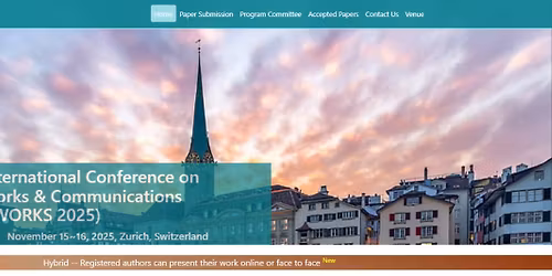 9th International Conference on Networks & Communications (NETWORKS 2025)