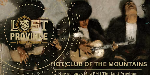 Joe Tighe and Hot Club of the Mountains @ The Lost Province