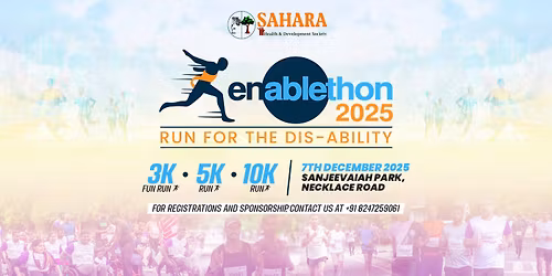 ENABLETHON 2025 3rd Edition (Run for the Dis-Ability)