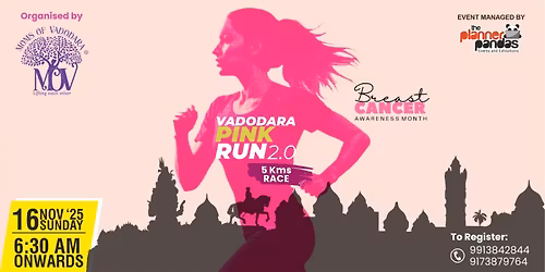 VADODARA'S PINK RUN - BREAST CANCER AWARENESS