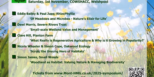 2025 Symposium - Managing Habitats from the Ground Up
