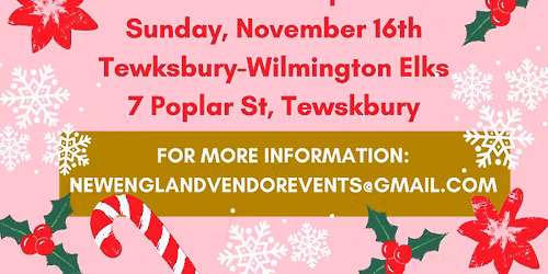 Tewksbury 2nd Annual Holiday Fair