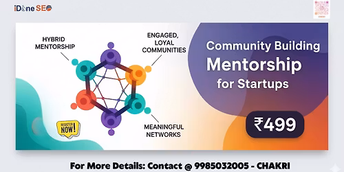 Community Building Mentorship for Startups