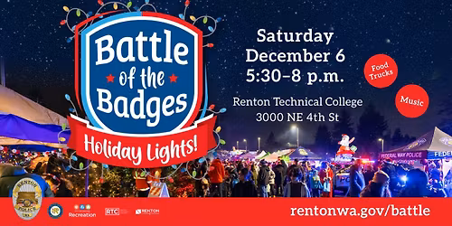 Battle of the Badges, Holiday Lights!
